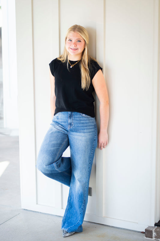 Cello Wide-Leg Jeans
