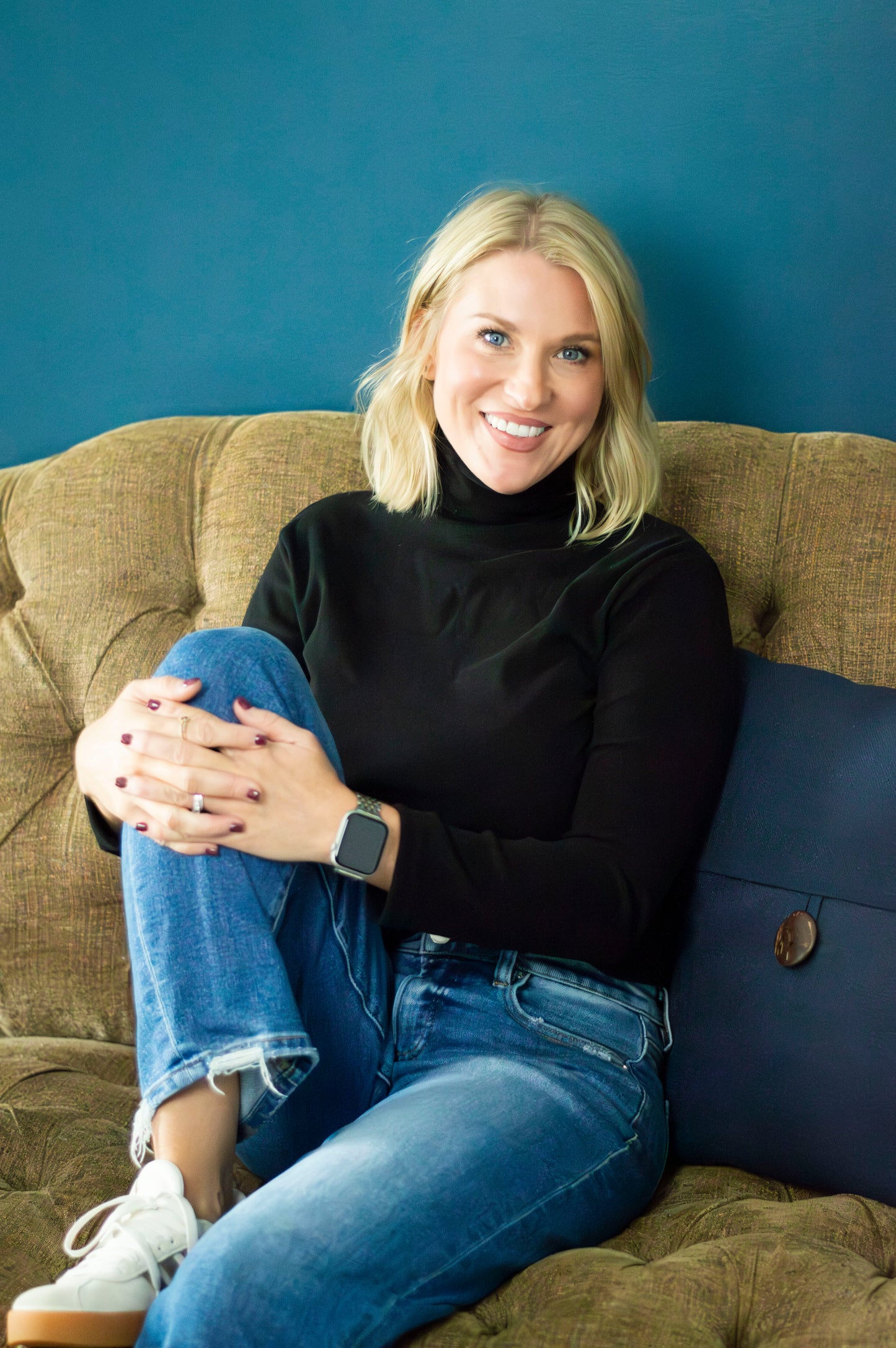 Basic in Black Turtleneck