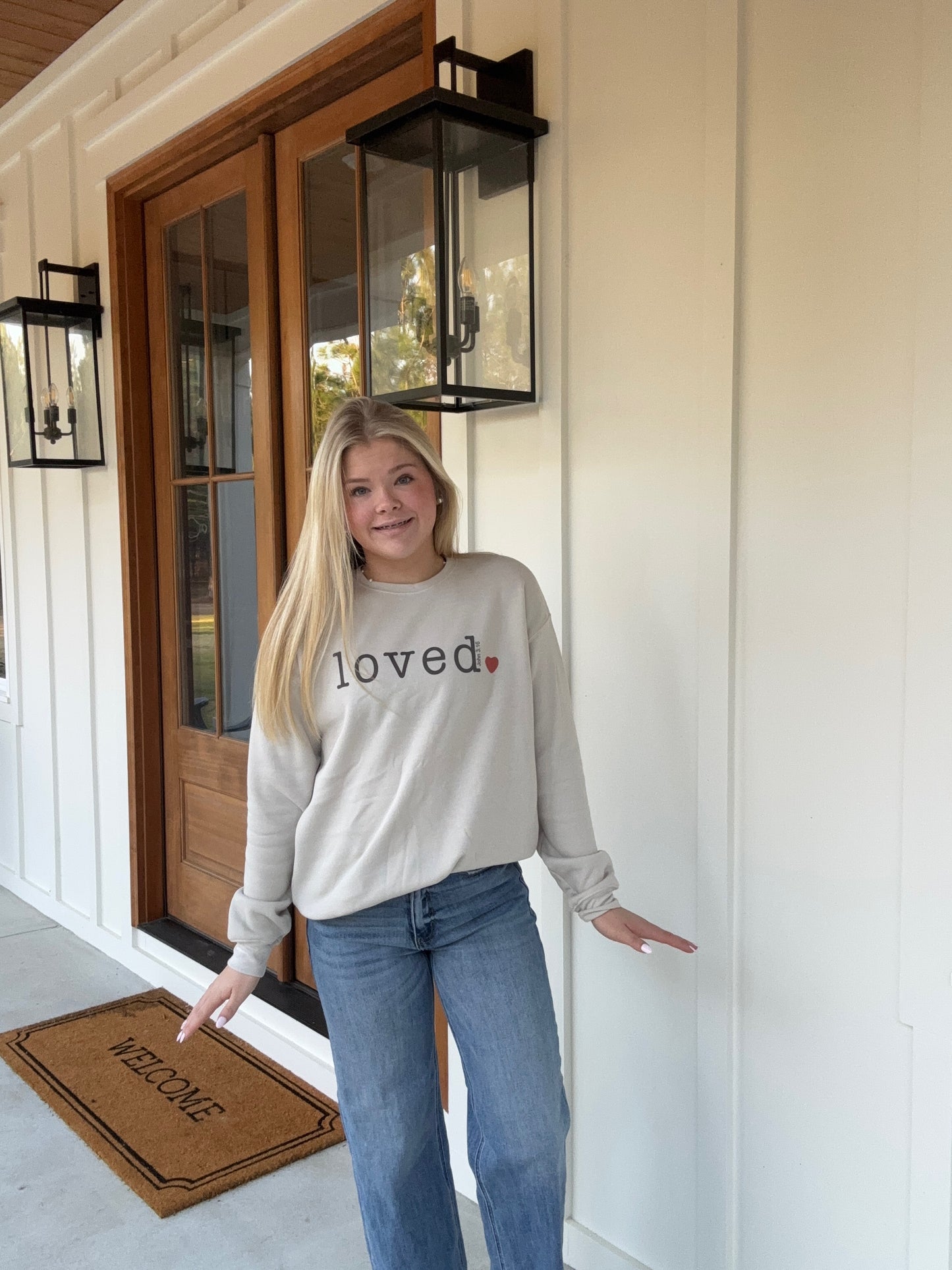 LOVED sweatshirt