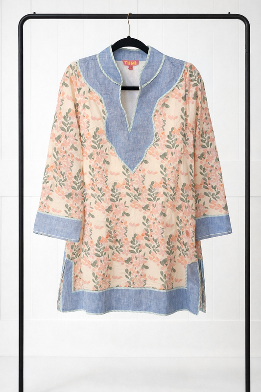 Long sleeve floral dress