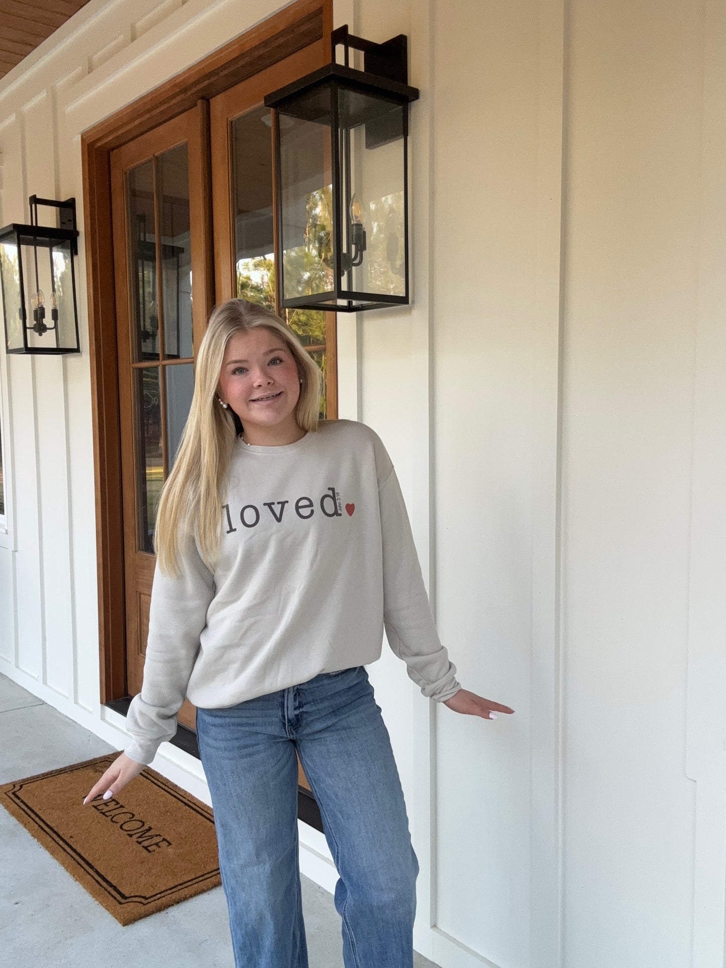 LOVED sweatshirt