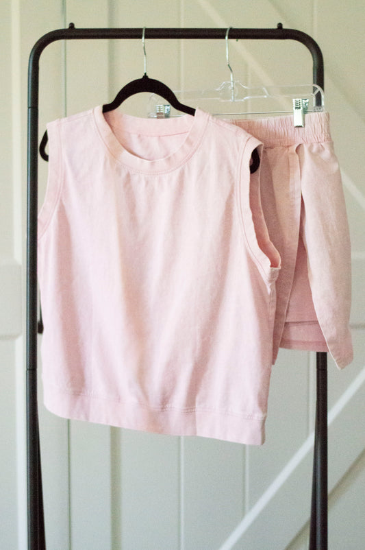 Pretty In Pink Skort Set