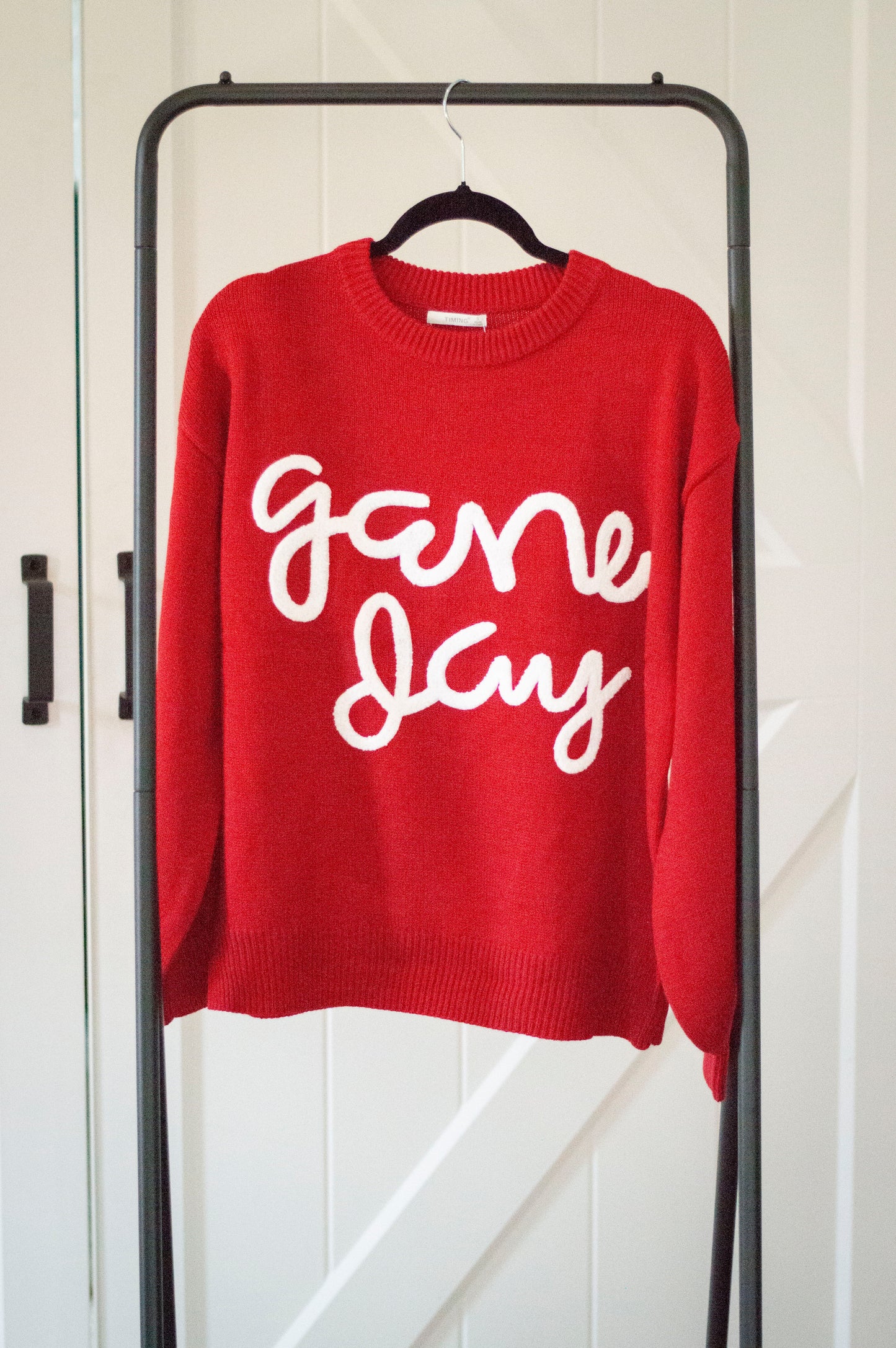 Game Day Red Sweater
