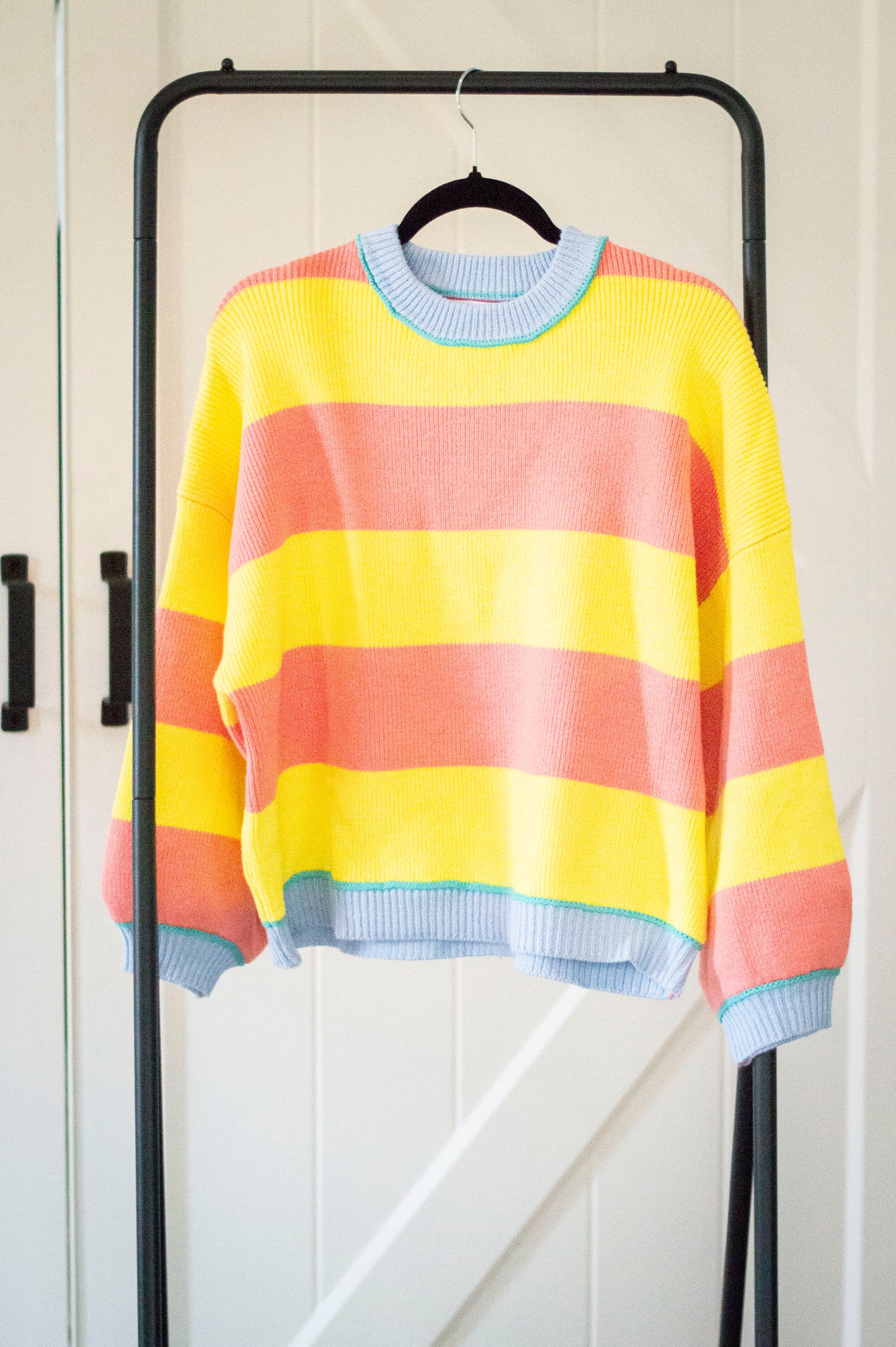 Bright Stripe Sweater