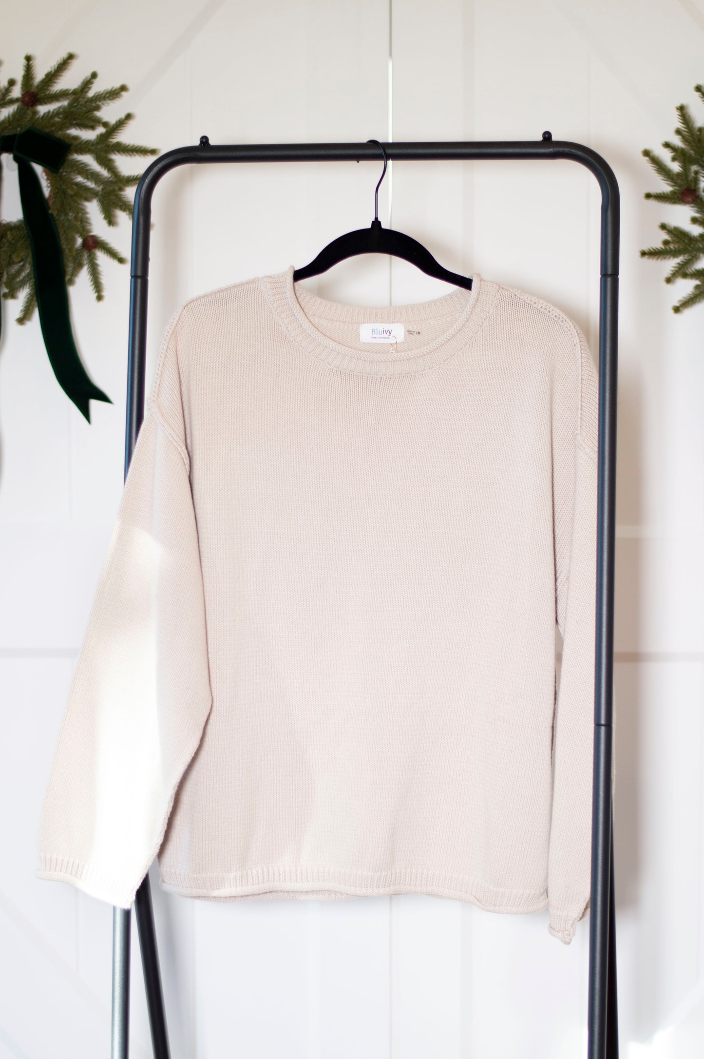 Effortless Crewneck Sweater