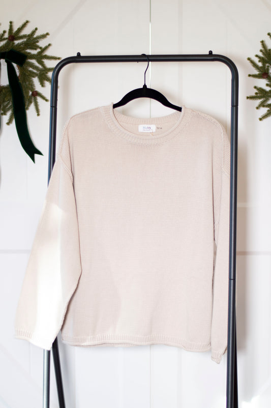 Effortless Crewneck Sweater